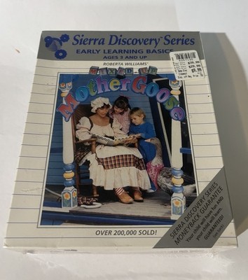 Roberta Williams' Mixed-Up Mother Goose, 1991, Big Box, New & Sealed