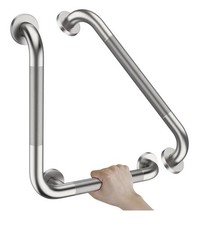 16  anti Slip Angled Shower Grab Bars with 20  Stainless Steel Bathroom Elderly