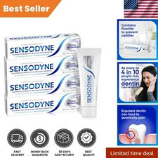 Cool Mint Extra Whitening Toothpaste for Sensitive Teeth - 4 Pack, 4oz each