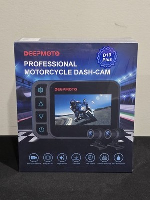 Motorcycle Dash Cam 1080P Dual HD Camera Front and Rear View, IP67 Waterproof...