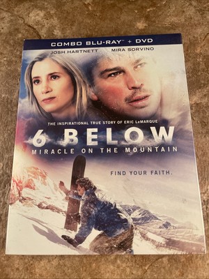 6 Below: Miracle on the Mountain [Blu-ray] DVD - NEW, SEALED