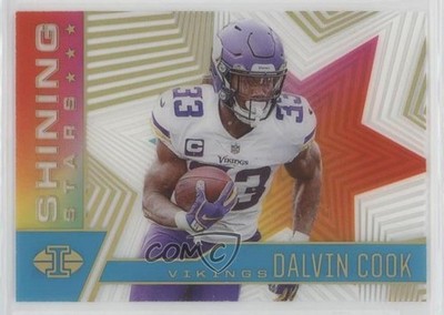 2021 Panini Illusions Shining Stars Light Blue 67/299 Dalvin Cook #SS-9 03rx