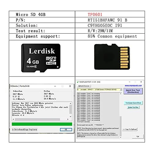 Factory Wholesale Micro SD Card 4GB Pack of 3 in Bulk with SD Adapter MicroSD... - Image 4 of 4