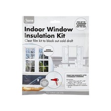 Draught-Proof Windows Easy Installation Cut to Size Indoor Window Insulation Kit
