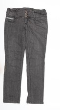 Womens UK Size 12 4Wards Regular Fit Straight Jeans