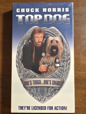 Top Dog (VHS, 1995) Chuck Norris