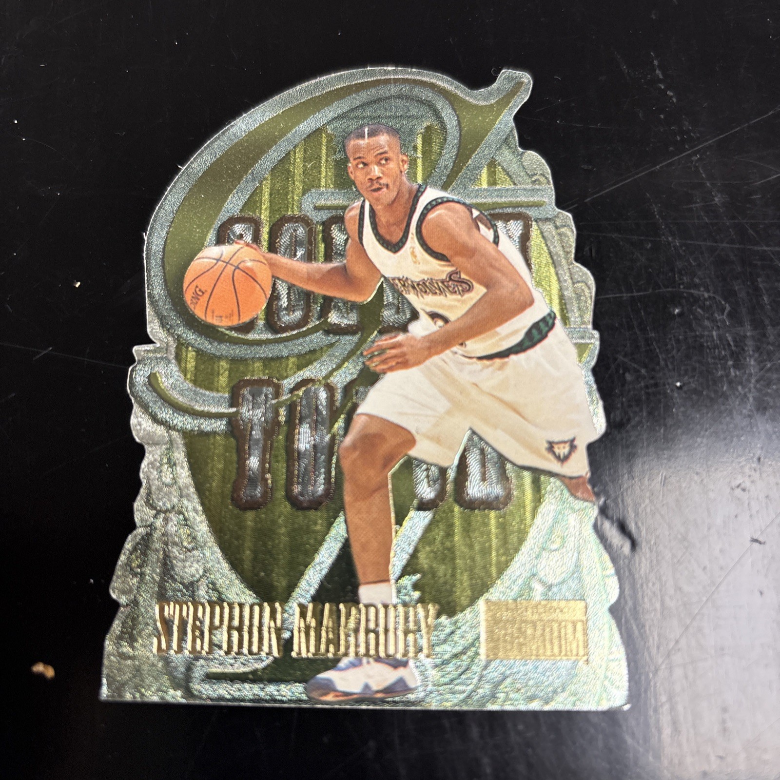 1996-97 SkyBox Premium Golden Touch 8 Stephon Marbury Rookie