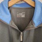 Under Armour Gray Blue Zipper Jacket Semi-Fitted Women's Size M Medium — photo 4