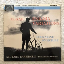 HMV  ASD 540       Elgar, 'Enigma' Variations,      Sir John Barbirolli