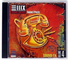 E-MU Systems Sound Library Volume 4 Sound Fx Sample Library Sampling CD 1994