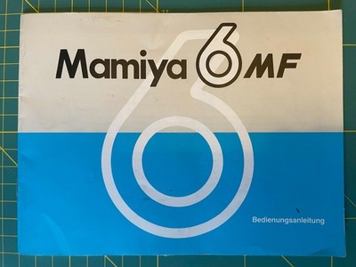 Mamiya 6 MF Bedienungsanleitung (Deutsch)