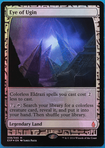 Eye of Ugin FOIL Zendikar Expeditions NM Mythic Rare CARD (507134) ABUGames - Picture 1 of 2
