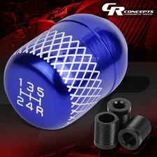 M10/M12 5-SPEED MT/MANUAL RACING ALUMINUM SHORT THROW SHIFTER BLUE KNOB+REVERSE