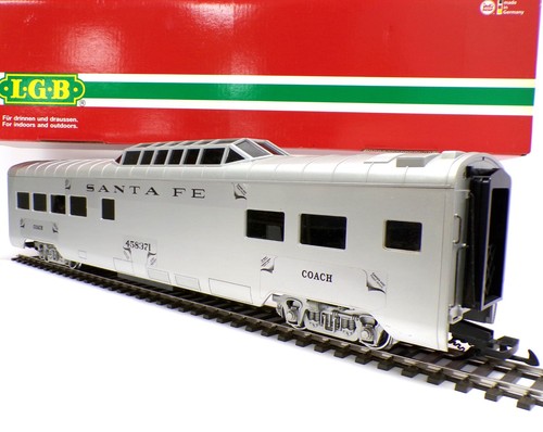 LGB SCALA G INOX "DA PERSONALIZZARE" PANORAMICA STREAMLINE DOME CAR art 30580 #F | Zustand: Usato