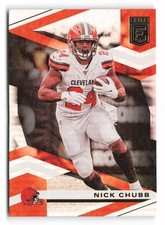 2020 Donruss Elite #25 Nick Chubb Cleveland Browns