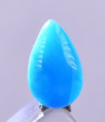 1 Karat GEM SILICA CHRYSOCOLLA Cabochon Lily Mine Peru Royal Blue Farbe B46