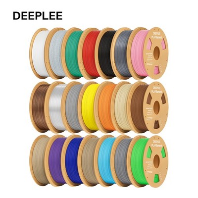 DEEPLEE 5KG PLA Matt PETG PLA+ Basic SILK 3D Drucker Filament 1,75mm 1KG
