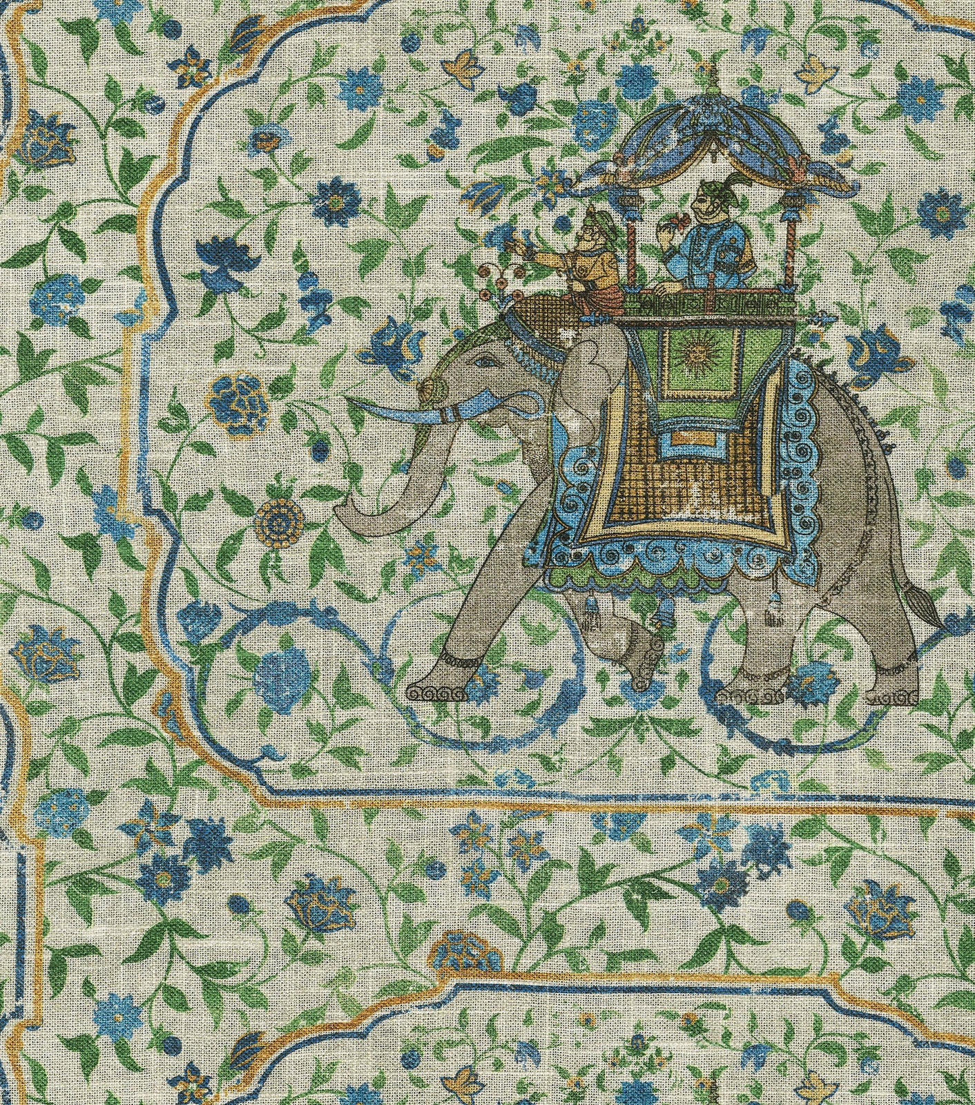 Floral and Animal Print Fabric and Porcelain Designs for Home Decor