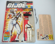 Storm Shadow G.I. 1984 de colección Figura GI Joe Cobra Ninja 100% Completa 3.75 ARAH