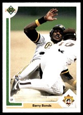 Barry Bonds 1991 Upper Deck #154 Pirates MLB READ FREE SHIPPING AutographDen