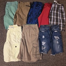 MENS RESELLER SHORTS LOT 28 30 33 36 34 SPEEDO POLO RALPH LAUREN AMERICAN EAGLE