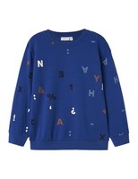 Jungen Sweatshirt Name IT Nmmorling Ls Nreg, Surf The Web, GrößE 116