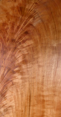 Figured Curly Crotch Cherry Woodworking Blank  - Luthier / Guitar Top Wood Set