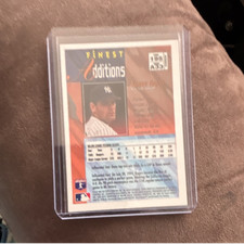Topps Finest Additions Kenny Rogers New York Yankees Baseball Card FA5