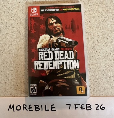 Red Dead Redemption - Nintendo Switch CIB TESTED WORKING 