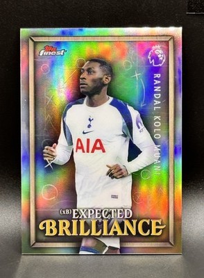 2025 Topps Finest Premier League Expected Brilliance Randal Kolo Muani #XB-36 To