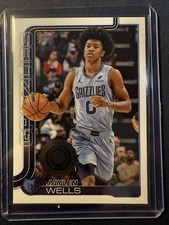 2025 Topps Flagship #183 Jaylen Wells Memphis Grizzlies