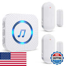Door Chimesanjie Wireless Door Sensor Chime When Door Opensdoor Entry Alarm
