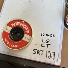 Niehoff Products 100 Feet 18 Gauge Plastic Insulated Primary Green Wire 20-185