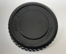 GENUINE ASAHI OPT. CO. PENTAX PK BAYONET BACK REAR LENS CAP MADE IN JAPAN