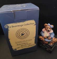 Boyd's Bears The Collection Bailey Bear With Suitcase, Excellent Condition