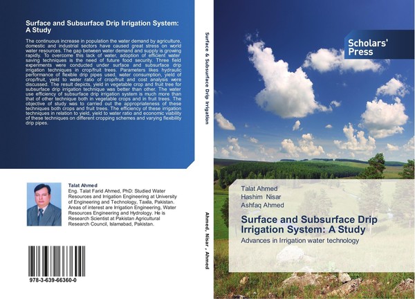 Surface And Subsurface Drip Irrigation System: A Study Talat Ahmed-image
