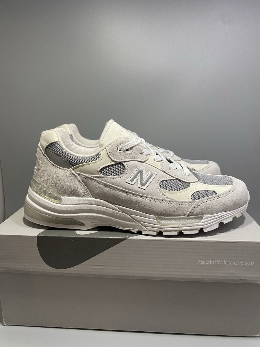 New Balance 992 MiUSA White Reflection Sneakers U992NC Men's Size