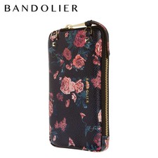BANDOLIER EXPANDED BLACK FLORAL POUCH smartphones and mobile phones