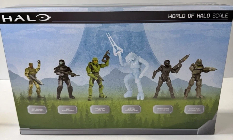 World of Halo 2023 Big Shot Battle Pack Bóveda Exclusivo Chief Arbiter WCT 6 Nuevo Foto 3 de 4