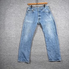 Vintage Levis 501xx Jeans Mens 34x32 Fits 30x28 Made in USA Button Fly 90s