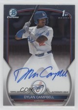 2023 Bowman Draft Chrome Prospect Auto Dylan Campbell #CDA-DCA Auto 0t08