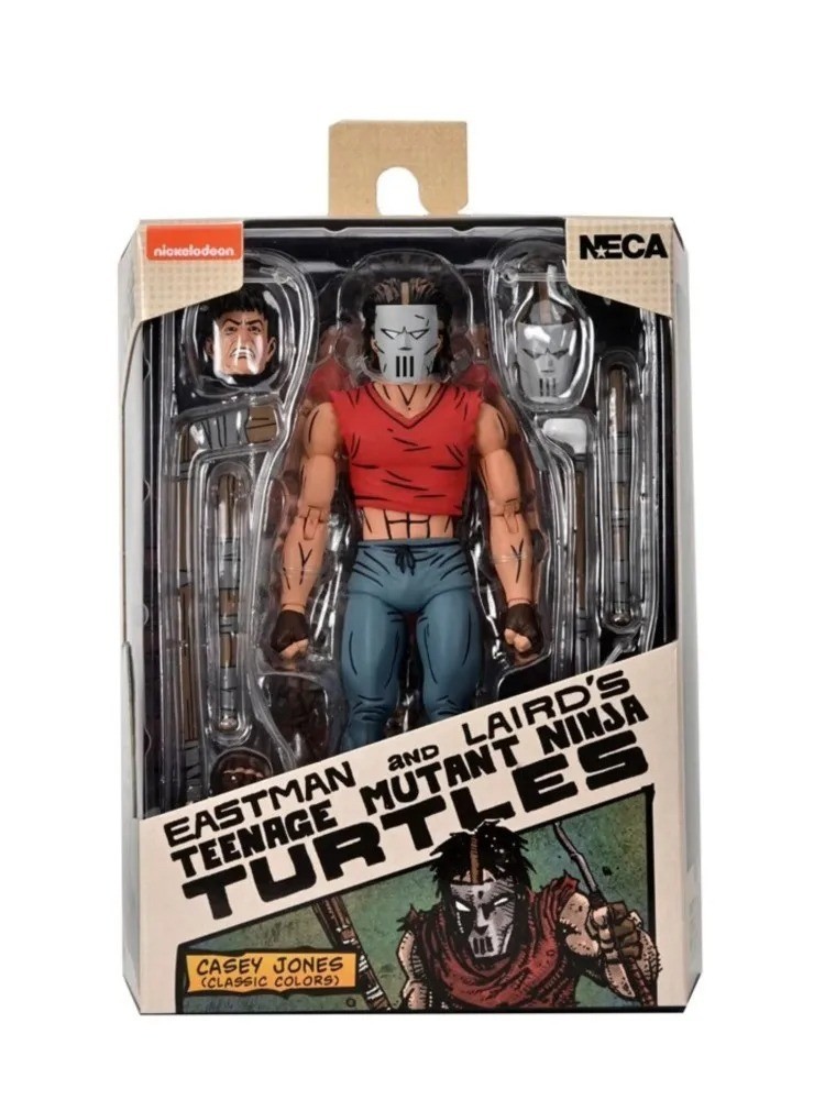 Figurine Casey Jones TMNT Mirage Comics NECA 18 cm - 4