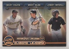 2000 Pacific Diamond Leaders Kevin Young Brian Giles Jason Kendall #27 8k7