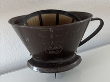Melitta Coffee No 6 Plastic Pour-Over Coffee Filter With Mesh Filter