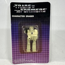 Transformers 1985 Megatron Collectable Eraser, New In Box. Unpunched Hanger Slot