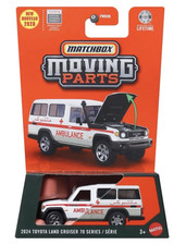 Matchbox 2026 New Moving Parts Toyota Land Cruiser 70 Ambulance 164