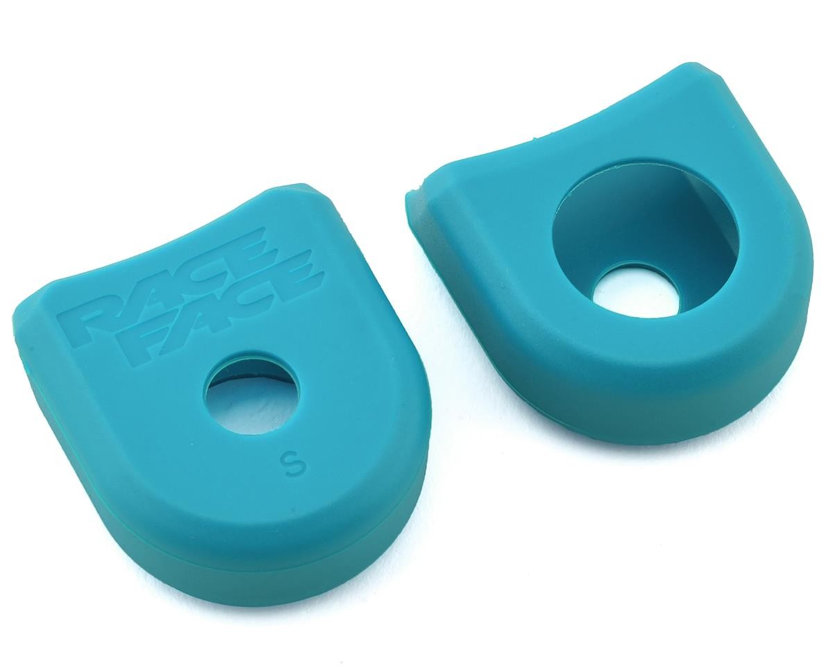 Race Face Crank Boots for Aluminum Cranks (Turquoise) (Pair) [A10068TURQ]