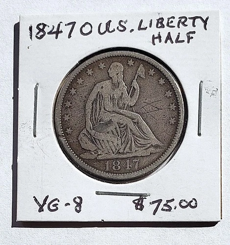 1847 O U.S. Seated Liberty Half Dollar
