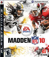 Madden NFL 10 (Sony PlayStation 3, 2009) in original box with manual