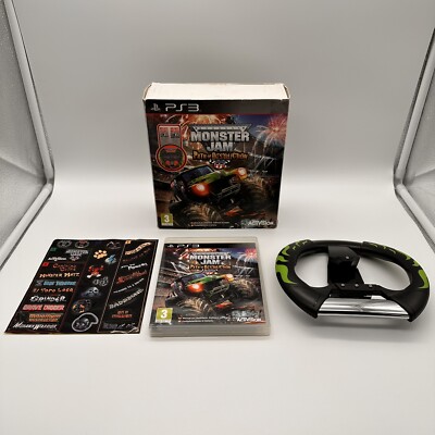 Big Box Monster Jam Path of Destruction (Playstation 3) PS3 - Special Edition !